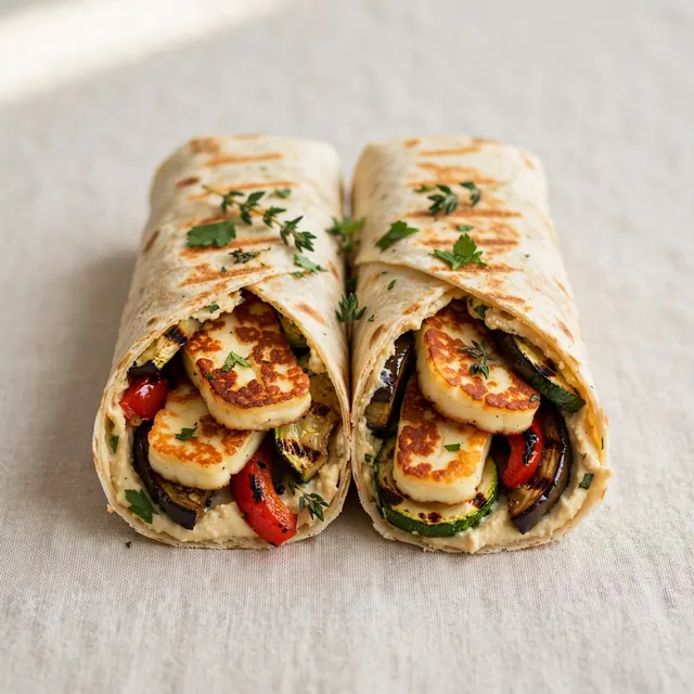 Halloumi-Dürüm